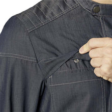 Indlæs billede til gallerivisning Kentaur Biker unisex kokke-servicejakke - Dark Ocean (23531)