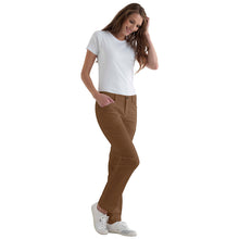 Indlæs billede til gallerivisning Kentaur dame chino buks - dark khaki (16401-1412)