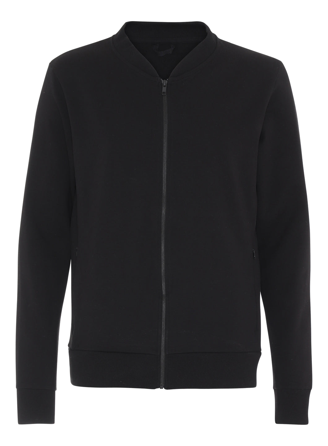 Sport Cardigan, organic (Unisex) - Sort (BKT721)