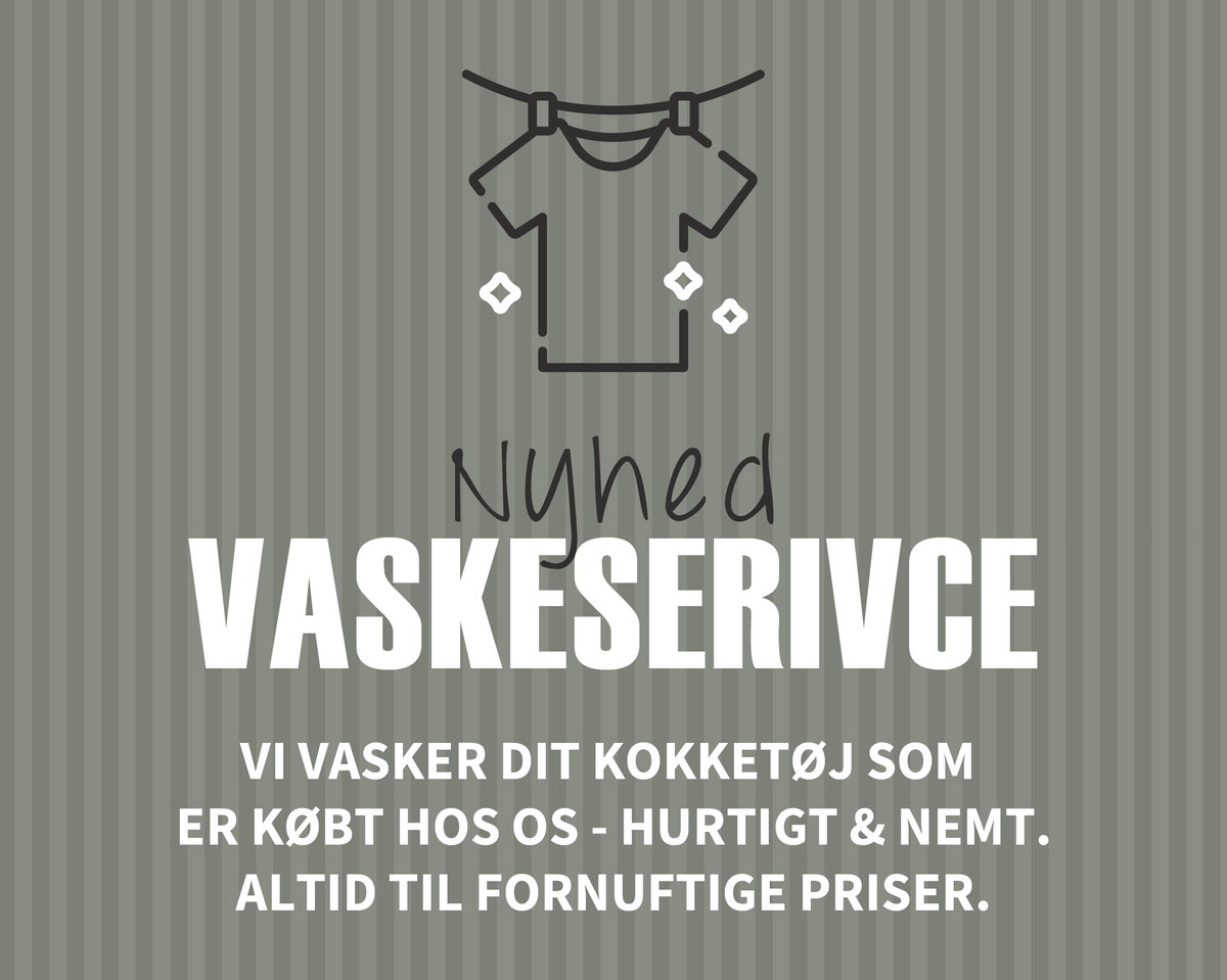 Billig vaskeaftale / vaskeservice på dit kokketøj som er købt hos billigtkokketøj.dk