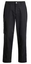Indlæs billede til gallerivisning Kentaur unisex buks m. lårlomme - 86 cm Sort (18196)