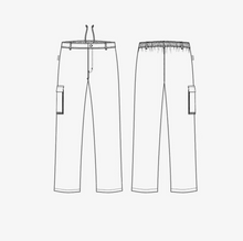 Indlæs billede til gallerivisning Kentaur unisex buks m. lårlomme - 86 cm Sort (18196)