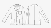 Indlæs billede til gallerivisning Kentaur Herre suit blazer 4-way-stretch - dark night (25970)