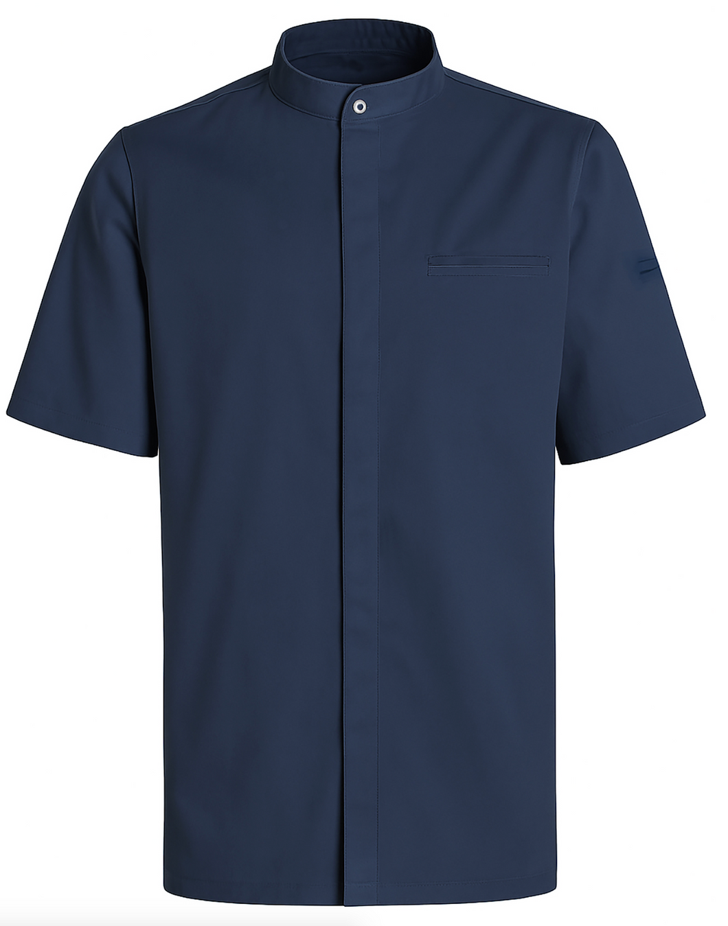NYBO kokkejakke, korte ærmer, (501022 - Navy)