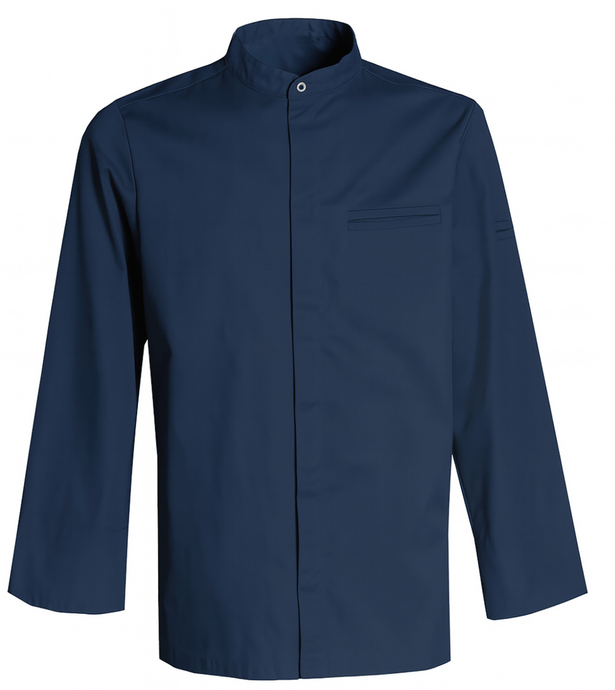 NYBO kokkejakke, lange ærmer, (5010219 -Navy)