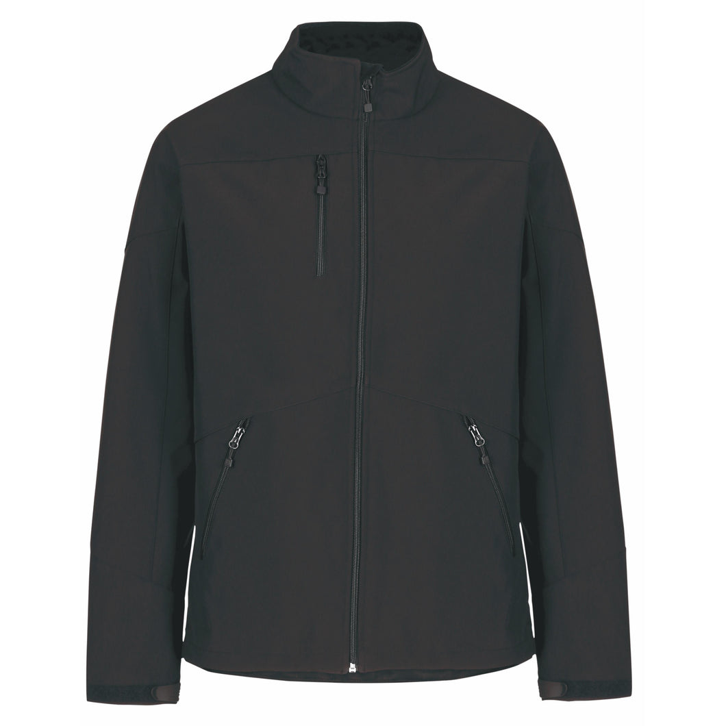 Herre Softshell jakke - Sort - Navy
