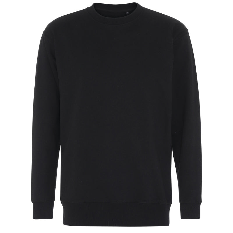 Unisex Organic Heavy Sweat - Sort (BKT702)