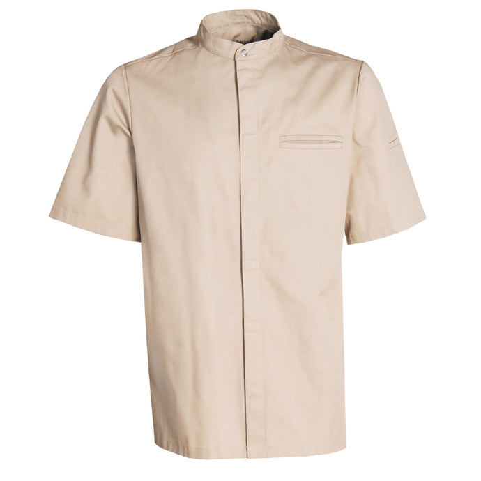 NYBO kokkejakke, korte ærmer, (5010229 -Khaki)