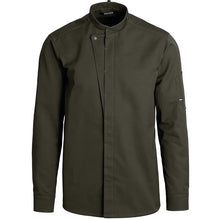 Indlæs billede til gallerivisning Kentaur unisex kokke-/servicejakke - cypres olive (23515)