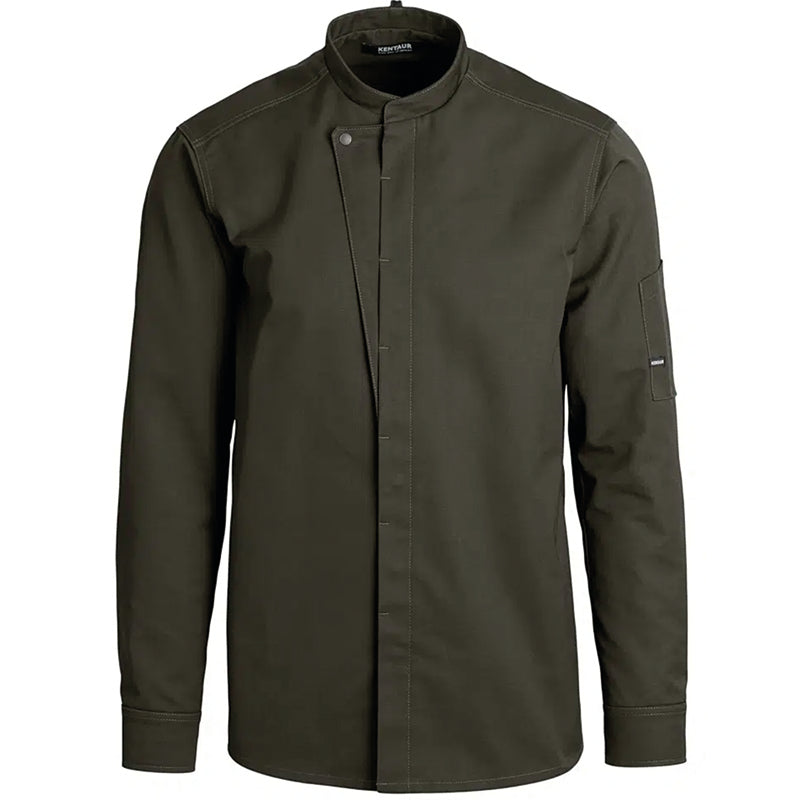 Kentaur unisex kokke-/servicejakke - cypres olive (23515)