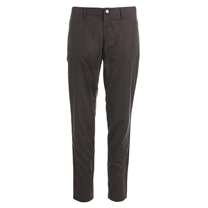 Kentaur unisex buks m. lårlomme - Sort/grå ternet (16221)