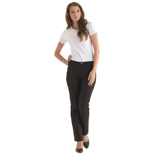 Kentaur dame chino buks - Sort (16400)