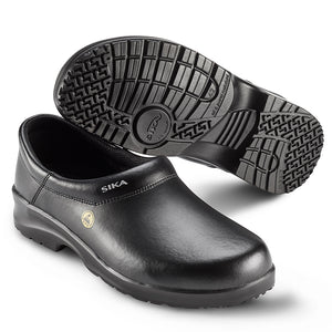 SIKA Fusion Clog - Sorte kokkesko (19466)