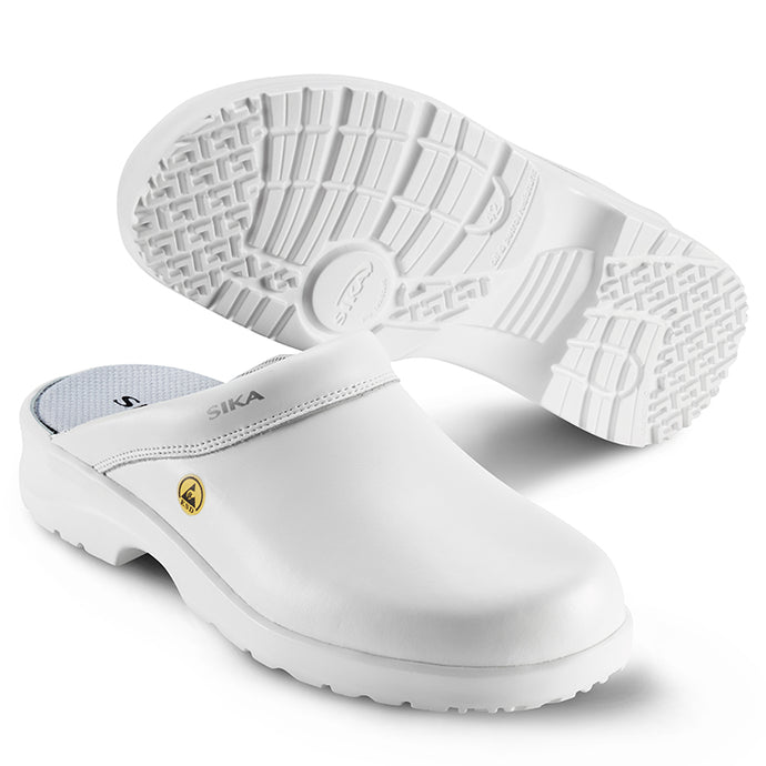 SIKA Fusion Clog - Hvide kokkesko (19468)