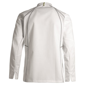 Kentaur unisex Service/Kokke jakke - Hvid m. grå (23401)
