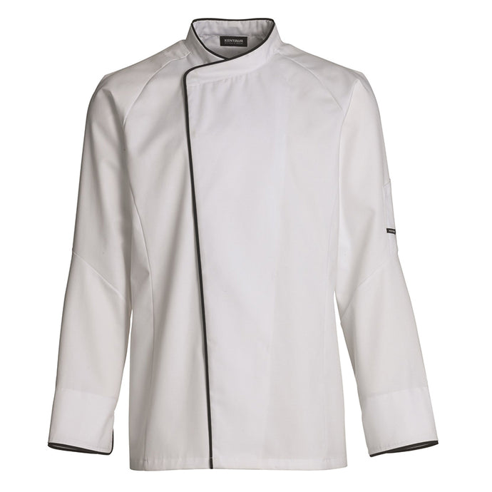Kentaur unisex kokke-/Servicejakke - Hvid (23503)