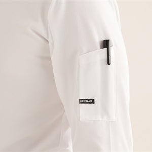 Kentaur unisex kokke-/servicejakke - Hvid (23515)