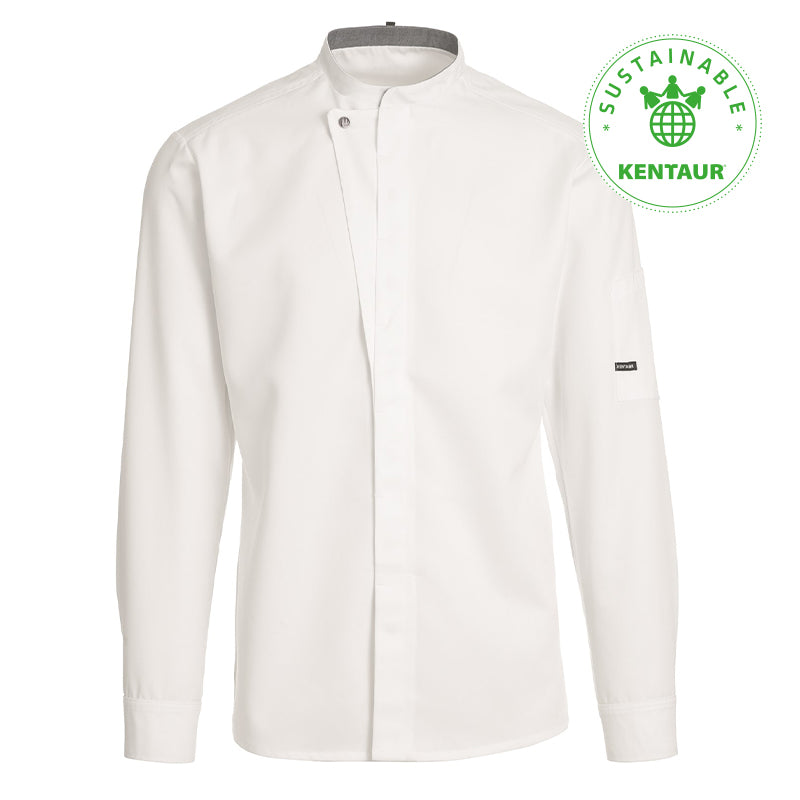 Kentaur unisex kokke-/servicejakke - Hvid (23515)