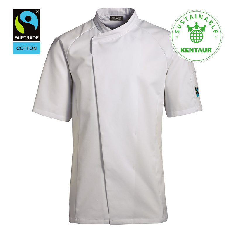 Kentaur unisex kokke-/tjenerjakke - Hvid (23550)
