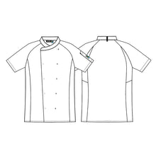 Indlæs billede til gallerivisning Kentaur unisex kokke-/tjenerjakke - Hvid (23550)