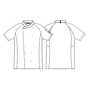 Kentaur unisex kokke-/tjenerjakke - Hvid (23550)