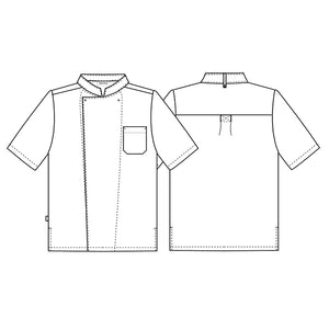 Kentaur unisex kokkejakke - Grå (2360)
