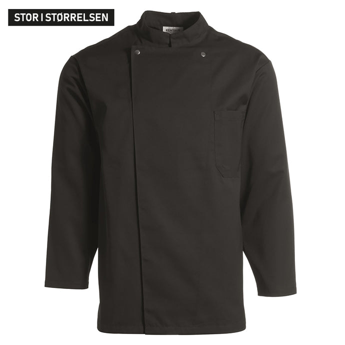 Kentaur unisex kokkejakke - Sort (2362)
