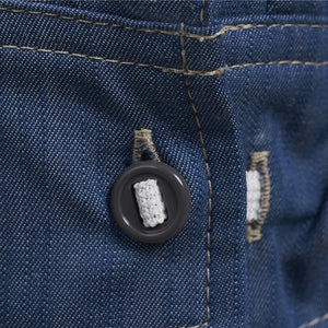 Kentaur herre langærmet serviceskjorte - Blue denim (25063)