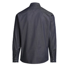 Indlæs billede til gallerivisning Kentaur herre langærmet serviceskjorte - Dark denim (25063)
