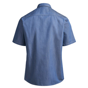Kentaur herre kortærmet serviceskjorte - Blue denim (25064)