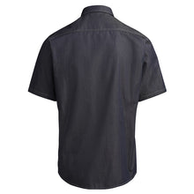 Indlæs billede til gallerivisning Kentaur herre kortærmet serviceskjorte - Dark denim (25064)