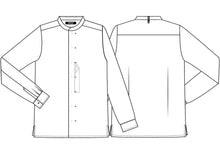 Indlæs billede til gallerivisning Kentaur Tencel kokke-/servicejakke - Hvid (25241)