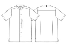 Indlæs billede til gallerivisning Kentaur Tencel kokke-/servicejakke - Hvid (25242)