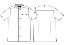 Indlæs billede til gallerivisning Kentaur Fairtrade unisex kokke-/serviceskjorte - Hvid (25284)
