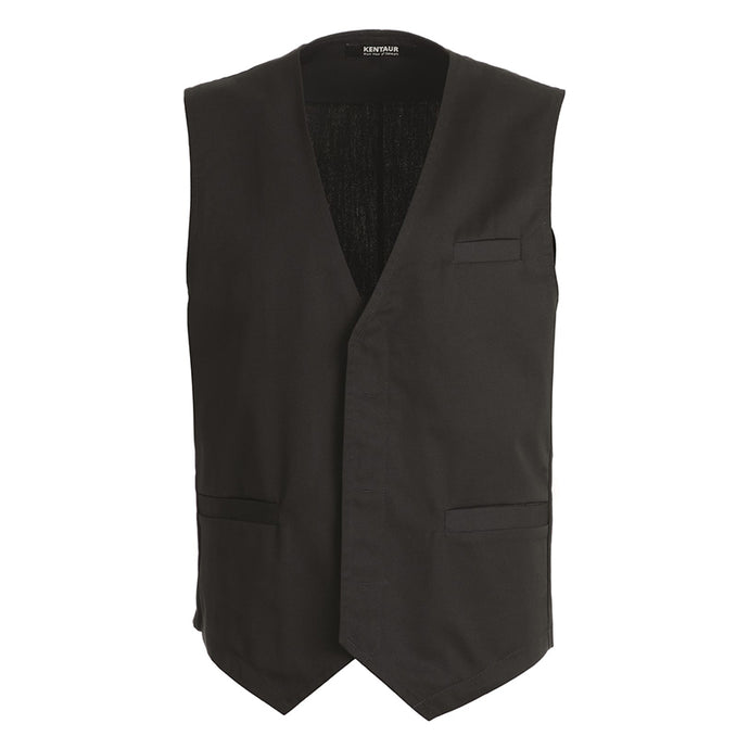Kentaur herre service vest - Sort (27062)