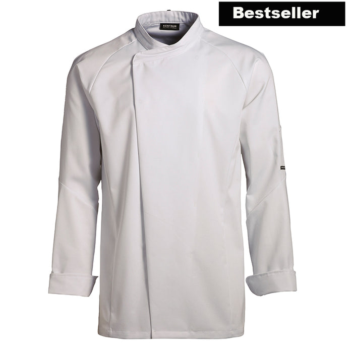 Kentaur unisex kokke-/tjenerjakke - Hvid (23501)