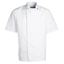 Indlæs billede til gallerivisning NYBO Unisex kokkejakke, Taste (201074-Hvid)