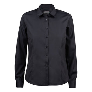 J.H&F Green Bow, Sort, Lady Fit