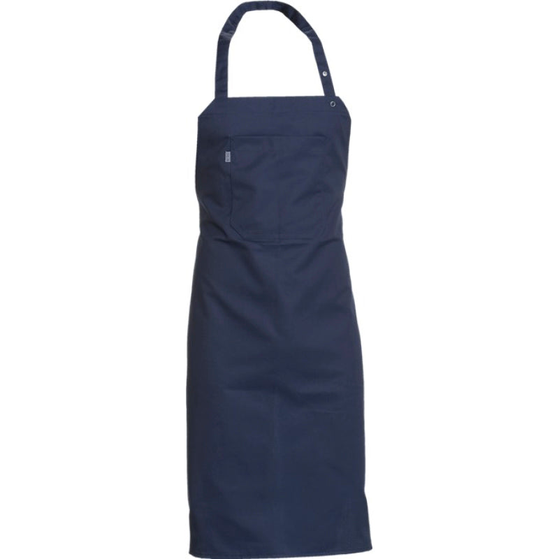 Forklæde med brystlomme - Navy (6100011)