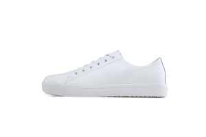 Old School Low Rider White - Hvide kokkesko Unisex (38960)