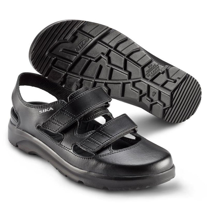 SIKA Optimax - Sorte køkkensandal (173105)