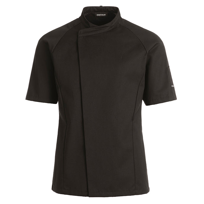 Kentaur unisex kokke-/tjenerjakke - SORT (23500)