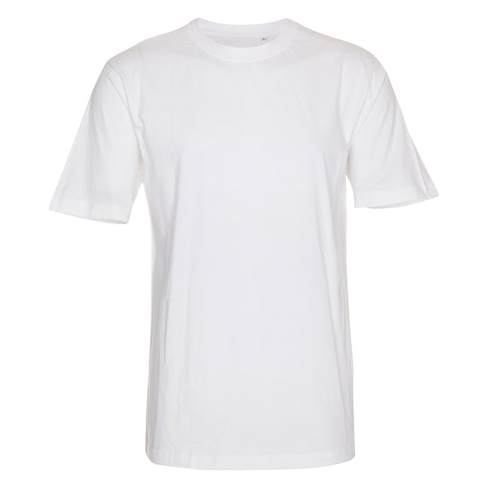 Kortærmet unisex t-shirt - Hvid (ST101)