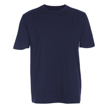 Indlæs billede til gallerivisning Kortærmet unisex t-shirt - Navy (ST101)