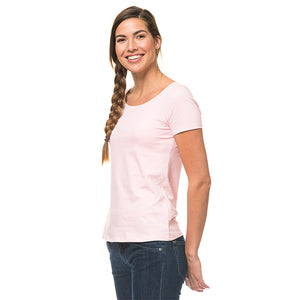 Kortærmet dame t-shirt - Navy (ST210)