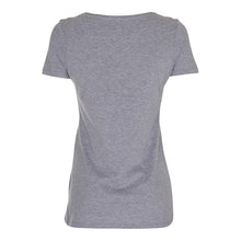 Indlæs billede til gallerivisning Kortærmet dame t-shirt - Grå (ST210)