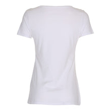 Indlæs billede til gallerivisning Kortærmet dame t-shirt - Hvid (ST210)