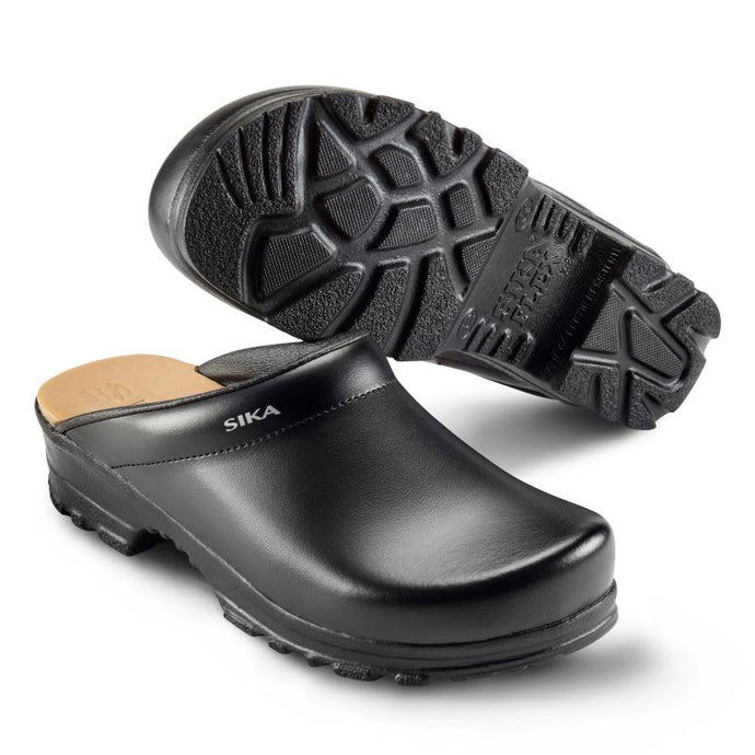 SIKA Flex LBS - Sorte tøffeltræsko (8105)