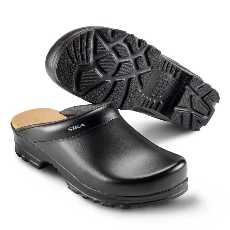 SIKA Flex LBS - Sorte tøffeltræsko (8105)