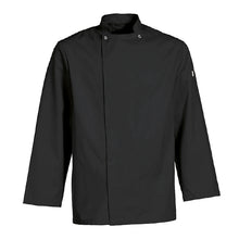 Indlæs billede til gallerivisning NYBO Unisex kokkejakke, Taste (201076-Sort)